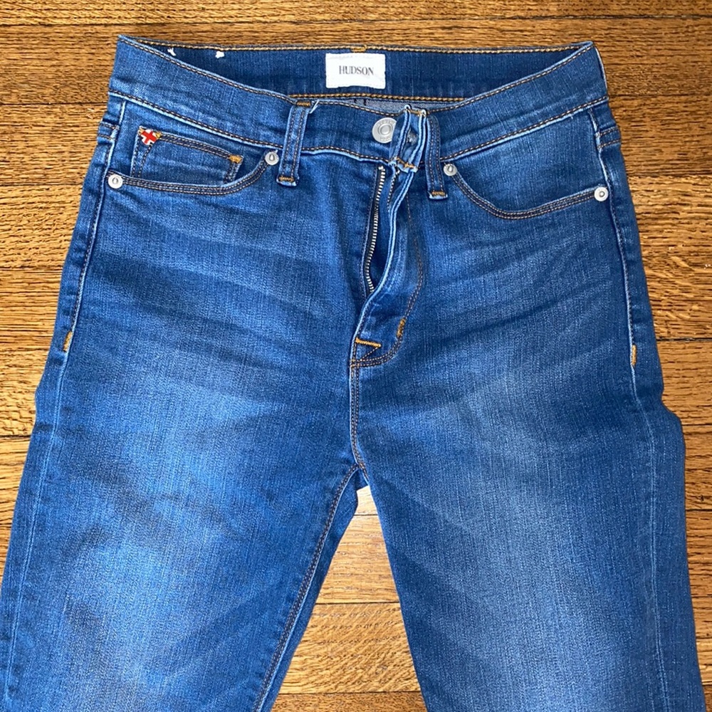 Hudson High Rise Super Skinny Jeans